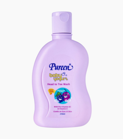 Tắm Gội Toàn Thân Pureen Sữa Chua Nho Đen Mận 250ml