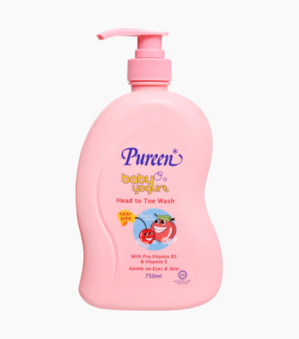 Tắm Gội Toàn Thân Pureen Sữa Chua Đào Anh Đào 750ml