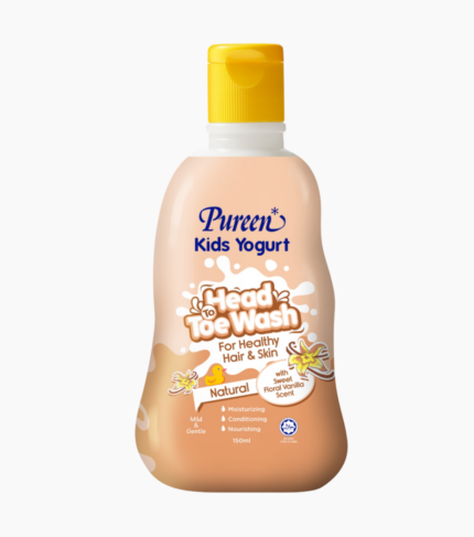 Tắm Gội Toàn Thân Pureen Sữa Chua Vani 150ml