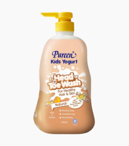 Tắm Gội Toàn Thân Pureen Sữa Chua Vani 750ml