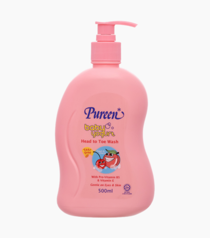 Tắm Gội Toàn Thân Pureen Sữa Chua Đào Anh Đào 500ml